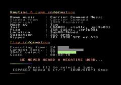 Carrier Command Music